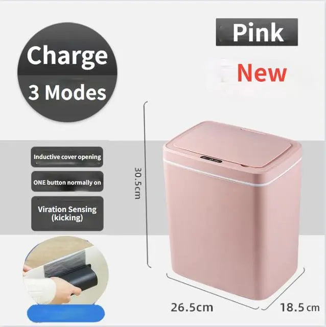 Trash Can with Intelligent Sensor Trash Can with Intelligent Sensor